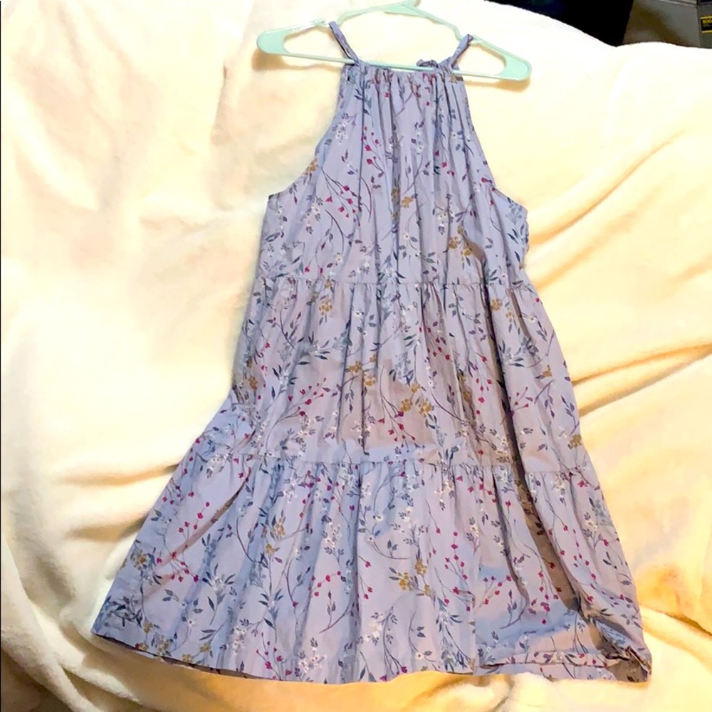 Blue Floral Dress